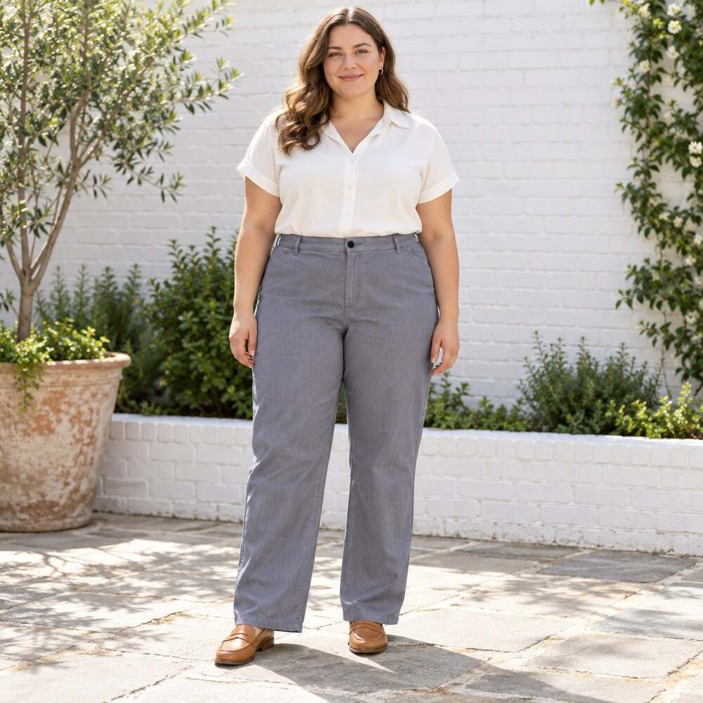 Lee Jeans WMNS 20 Gray Relaxed Fit Straight Leg Mid Rise Stretch Minimalist